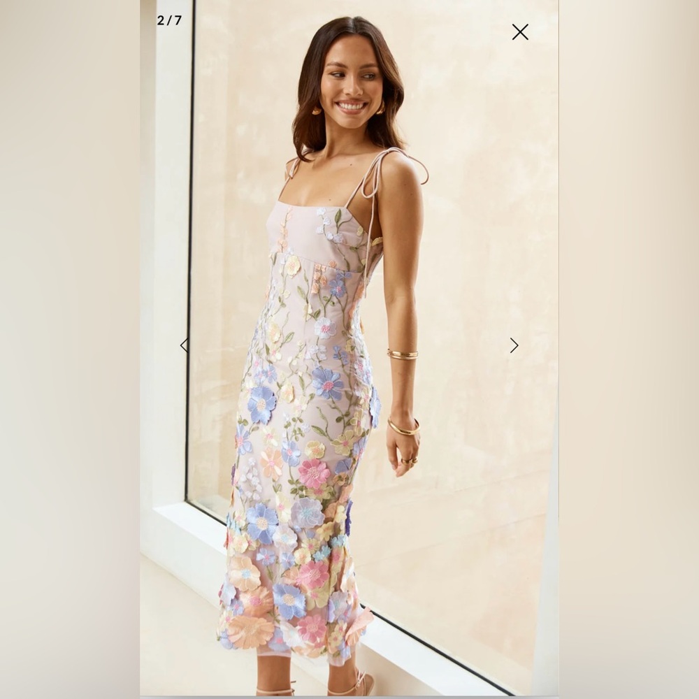 Hello Molly One of One MIDI Dress Purple